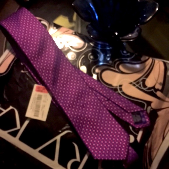 Ted Baker London New Tie 100% Italian Silk Made in USA Steamed.